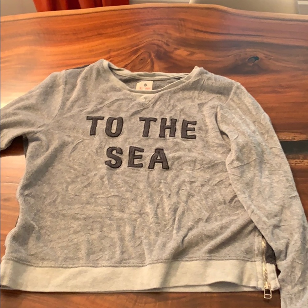 Sweatshirt. Polyester/cotton